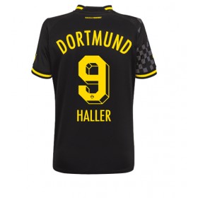 Damen Fußballbekleidung Borussia Dortmund Sebastien Haller #9 Auswärtstrikot 2022-23 Kurzarm